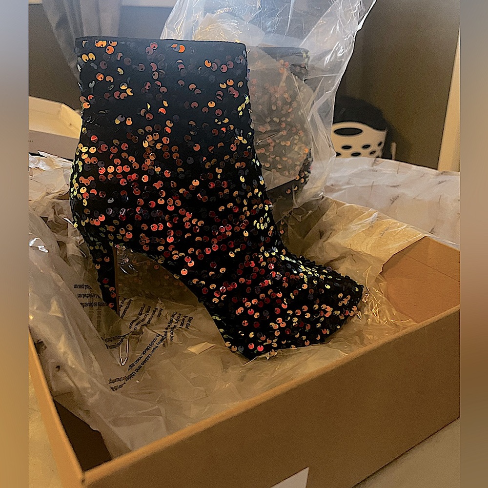 Jessica Simpson Sequin Booties